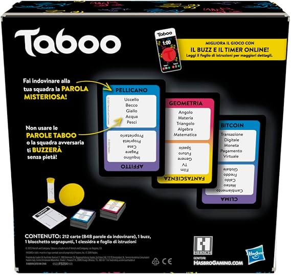 Hasbro Taboo classico