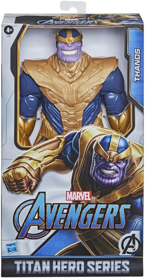 Titan Hero Series Blast Gear, Action figure di Thanos (classe Deluxe), di 30 cm