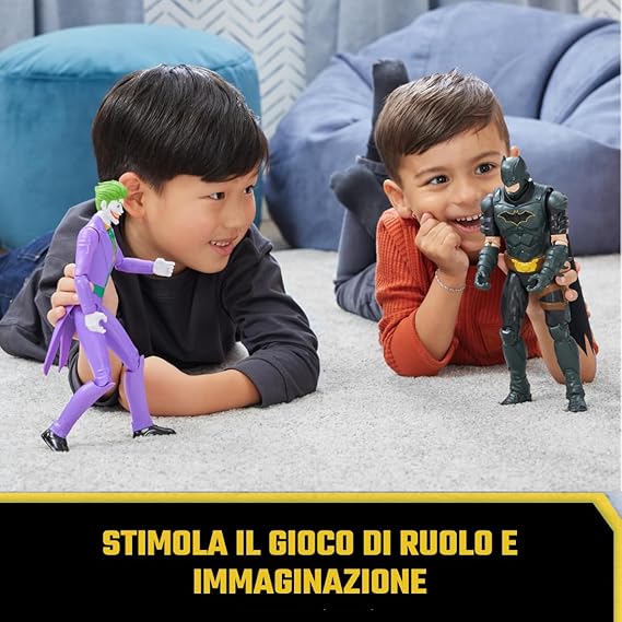 Personaggio Joker in Scala 30 cm con Decorazioni Originali