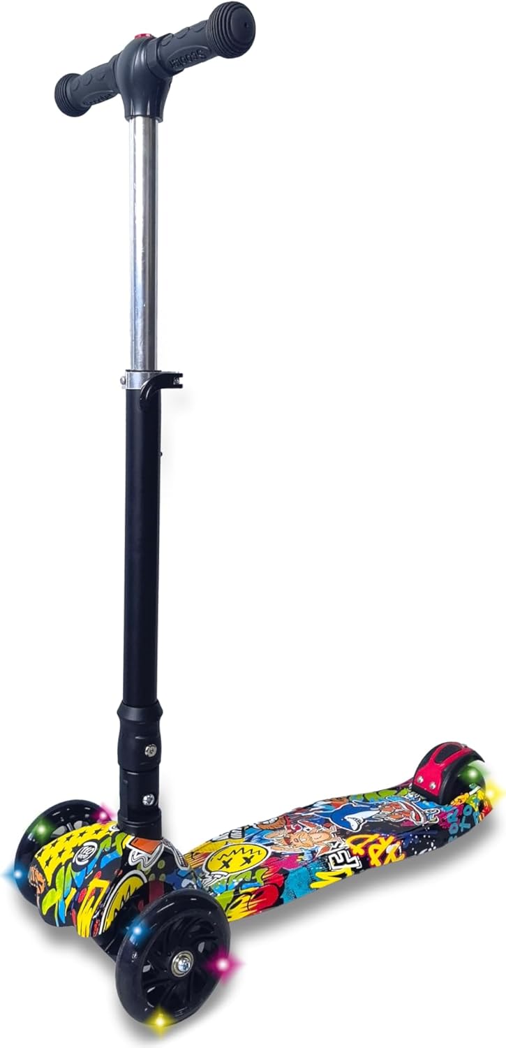 Teorema Giocattoli, Monopattino Bambino 3 Ruote con Luci LED
