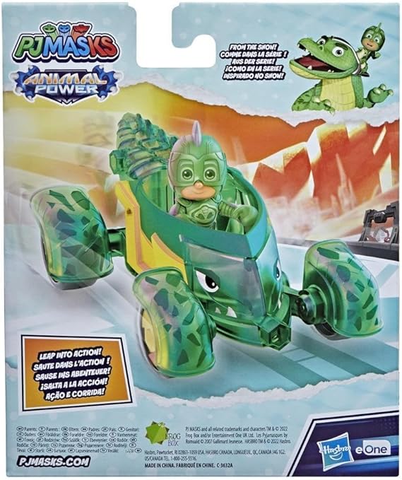 PJ Masks- Pigiamini Animale Power Gekko Mobile