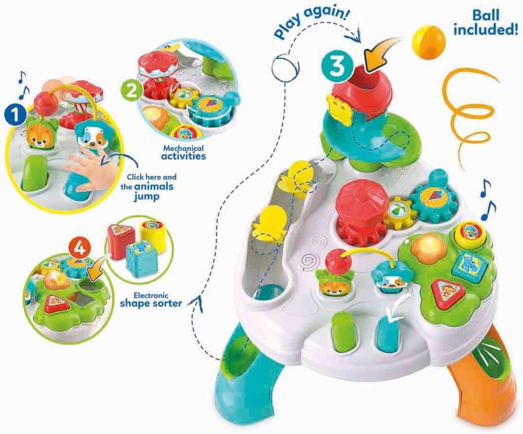 Clementoni Baby Tavolo Happy Park