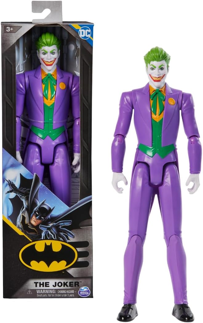 Personaggio Joker in Scala 30 cm con Decorazioni Originali