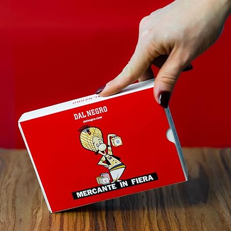 DAL NEGRO - Mercante in Fiera Astuccio Rosso, Carte da Gioco