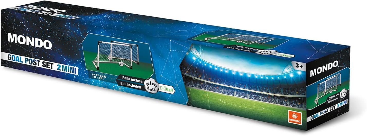 Set 1 Porta da Calcio per Bambini con Rete, Pallone Mini Ball incluso