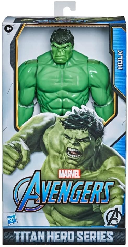 Hasbro Marvel Avengers - Titan Hero Series Blast Gear, Action figure di Hulk (classe Deluxe), di 30 cm