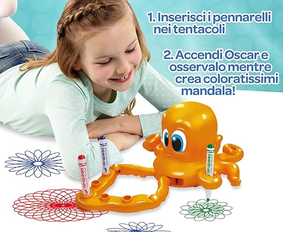 CRAYOLA Oscar Polipetto Crea i Tuoi Mandala