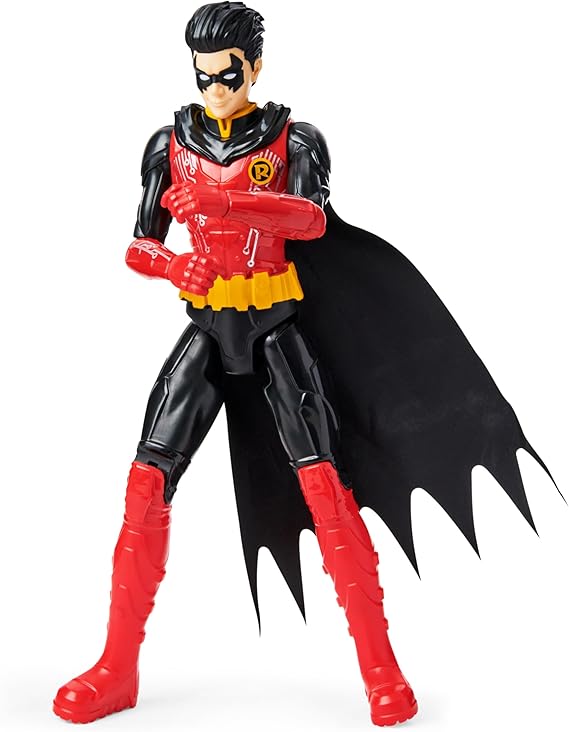 DC Comics | Batman | Personaggio Robin in Scala 30 cm con Decorazioni Originali