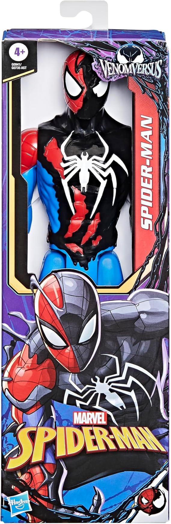 Hasbro Marvel- Spider-Man VENOMVERSUS Spiderman Titan Figure