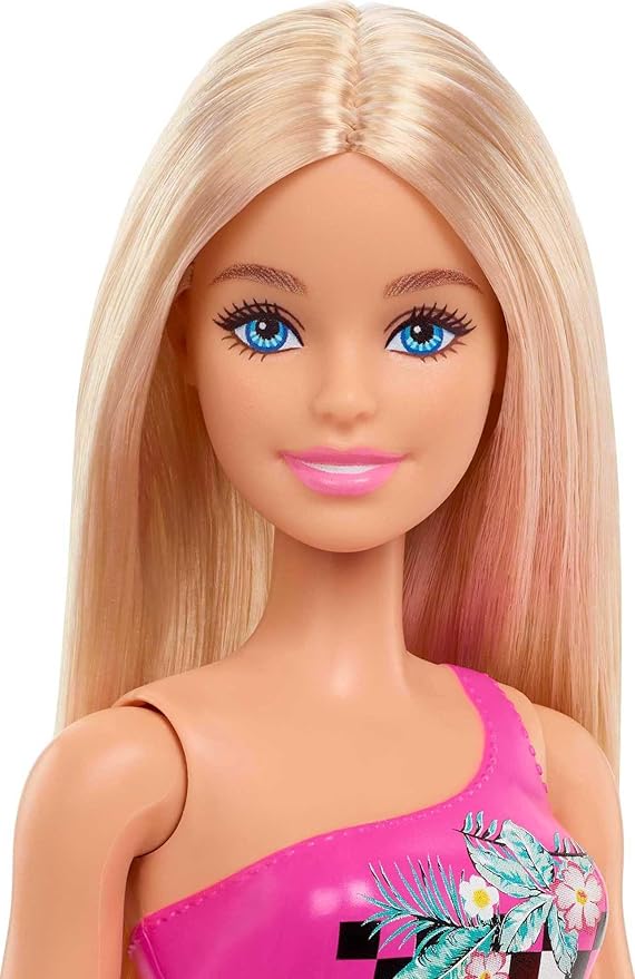 Barbie - Beach Doll - Pink Bathing Suit