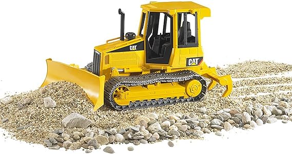Bruder - Apripista Cat con adattatore posteriore, 1:16
