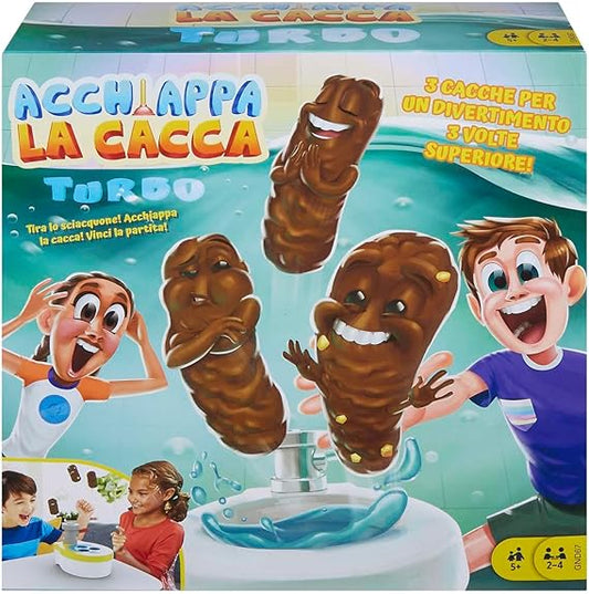 Mattel Games - Acchiappa la Cacca Turbo