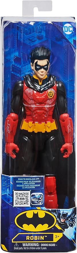 DC Comics | Batman | Personaggio Robin in Scala 30 cm con Decorazioni Originali
