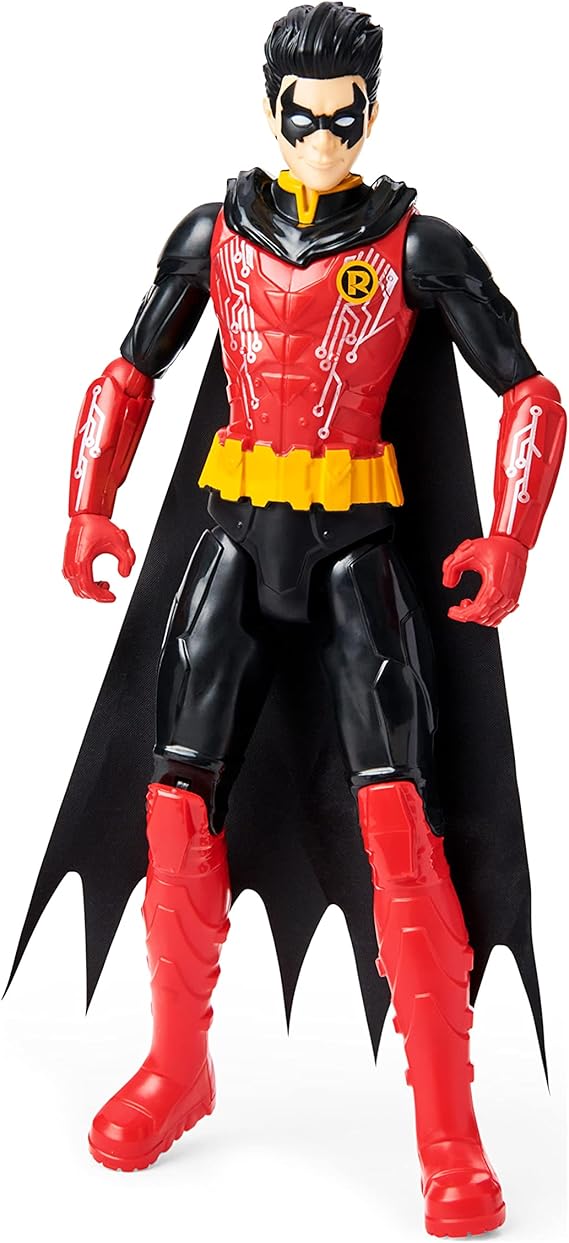 DC Comics | Batman | Personaggio Robin in Scala 30 cm con Decorazioni Originali