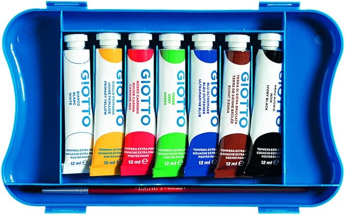 Giotto Cf7Tubi Tempera 12Ml