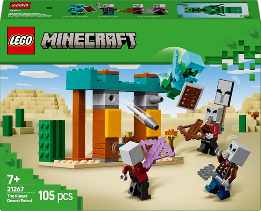 LEGO Minecraft Pattuglia nel Deserto della Bestia