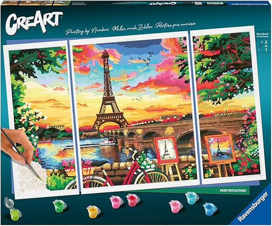 CreArt Trittico Paris Reflections