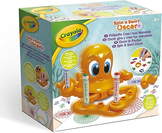 CRAYOLA Oscar Polipetto Crea i Tuoi Mandala