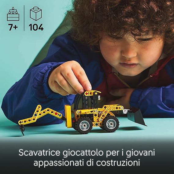 LEGO Technic Scavatrice a Cucchiaia Rovescia, 42197