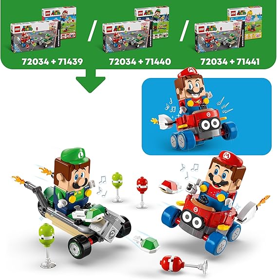 LEGO Super Mario Kart : Baby Mario vs Baby Luigi, 72034