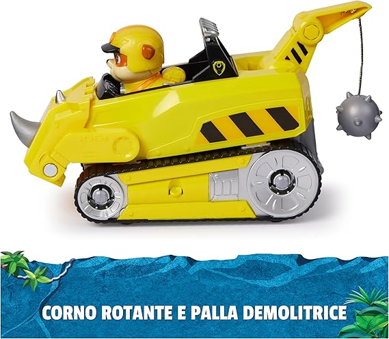 PAW Patrol Jungle Pups, Veicolo Rinoceronte di Rubble