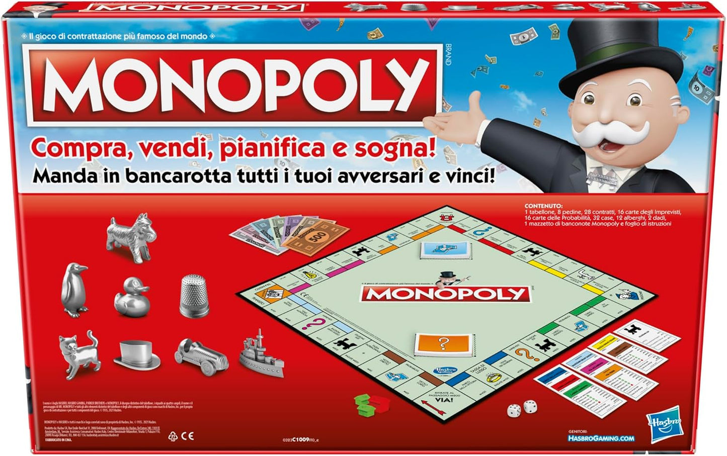 Monopoly Hasbro Gaming Classico