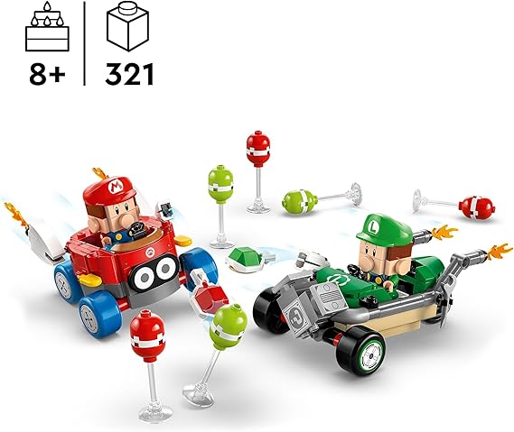 LEGO Super Mario Kart : Baby Mario vs Baby Luigi, 72034