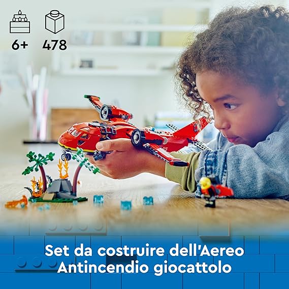 LEGO City Aereo Antincendio, 60413