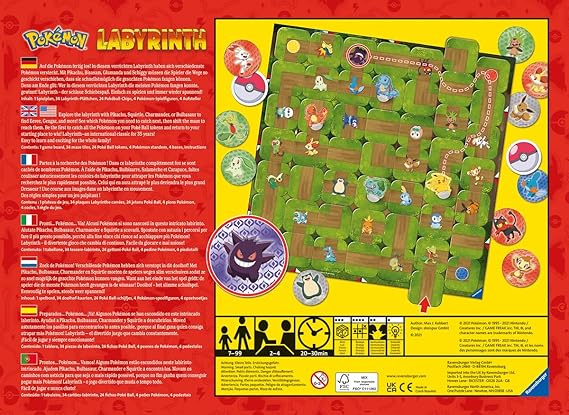 Ravensburger - Labirinto Pokémon