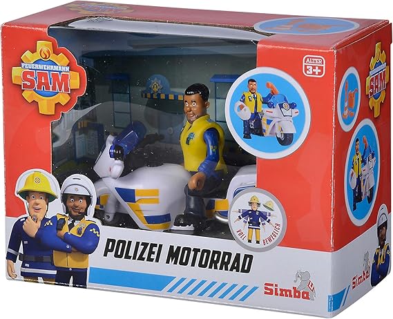 Simba - Sam Il Pompiere Moto Polizia