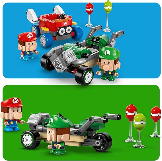 LEGO Super Mario Kart : Baby Mario vs Baby Luigi, 72034