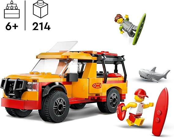 LEGO City Fuoristrada di Soccorso del Bagnino, 60453