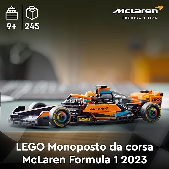 LEGO Speed Champions Monoposto da Corsa McLaren Formula 1