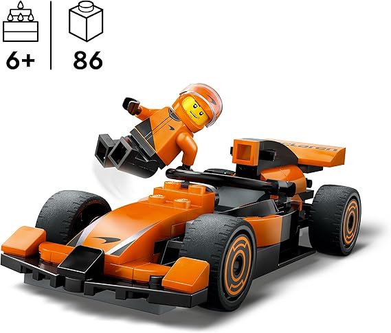 LEGO City Pilota e Monoposto McLaren F1, 60442