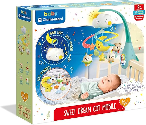 Baby Clementoni Giostrina Elettronica Lettino Neonati