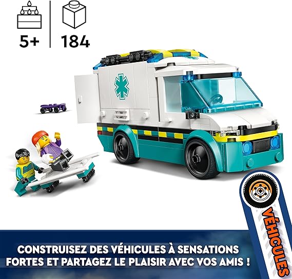 LEGO City Ambulanza di Emergenza, 60451