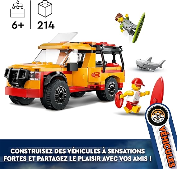 LEGO City Fuoristrada di Soccorso del Bagnino, 60453