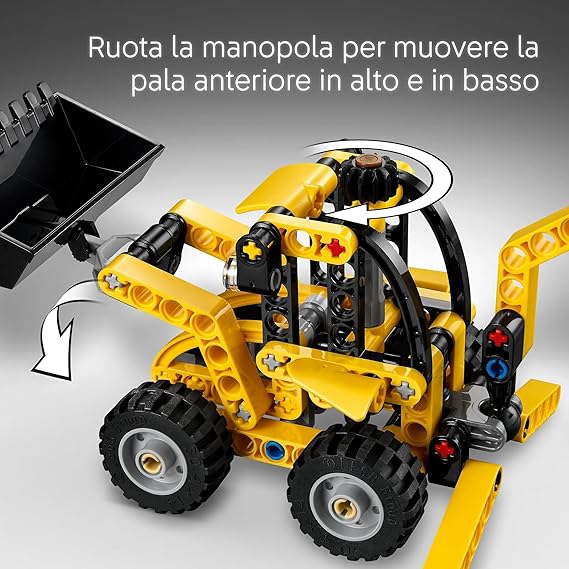 LEGO Technic Scavatrice a Cucchiaia Rovescia, 42197