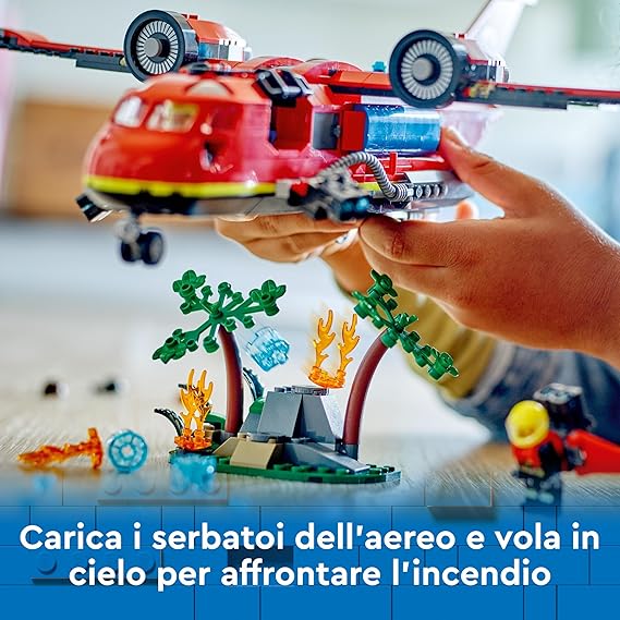 LEGO City Aereo Antincendio, 60413