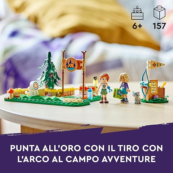 LEGO Friends Tiro con l'Arco al Campo Avventure, 42622