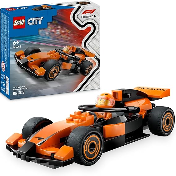 LEGO City Pilota e Monoposto McLaren F1, 60442