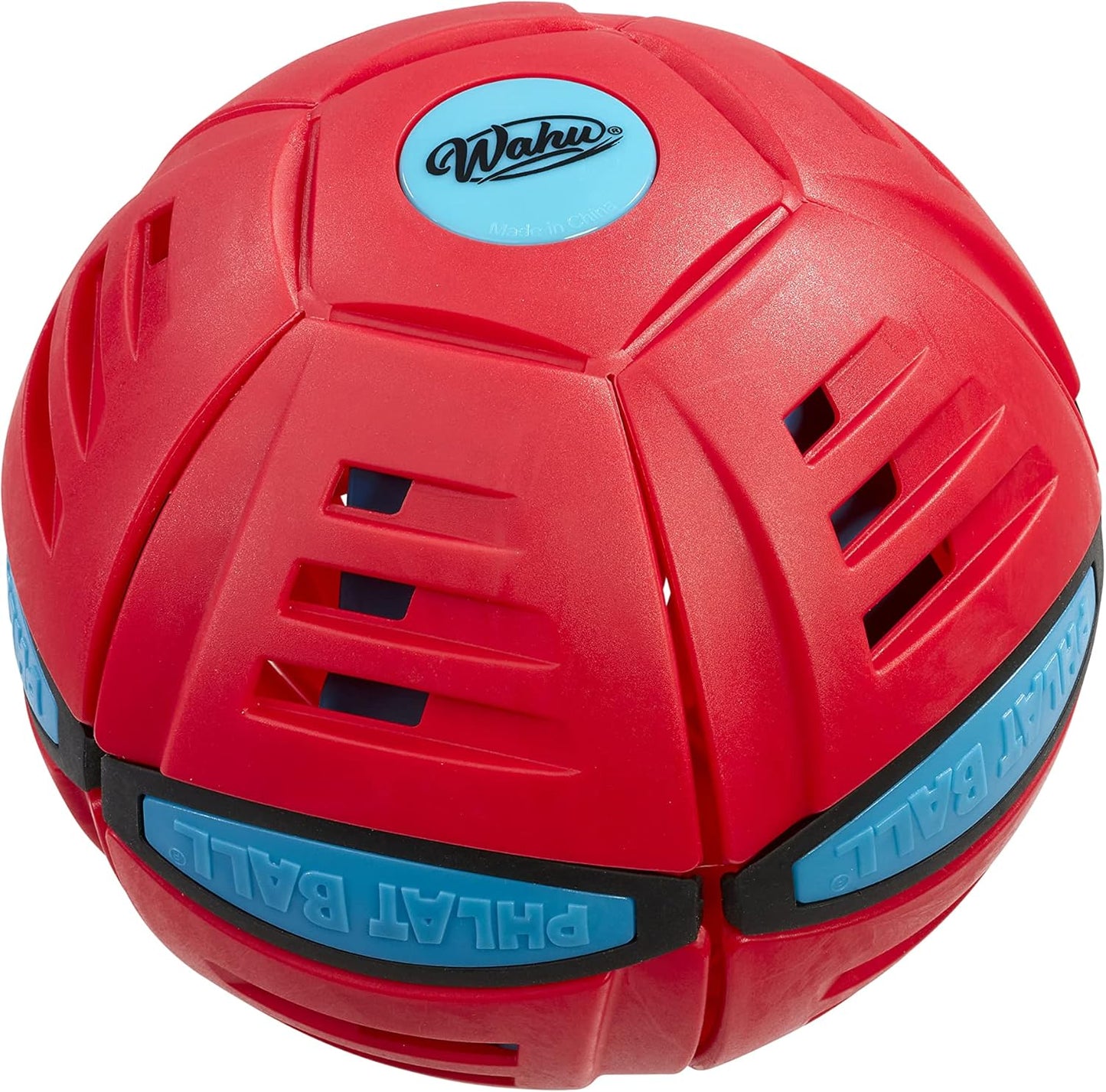 Wahu - PHLAT BALL Classic - Rosso - Frisbee Volante Trasformabile in Pallone