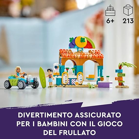 LEGO Friends Bancarella dei Frullati sulla Spiaggia, 42625