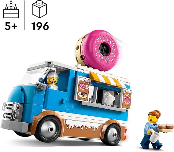 LEGO City Furgone delle Ciambelle, 60452