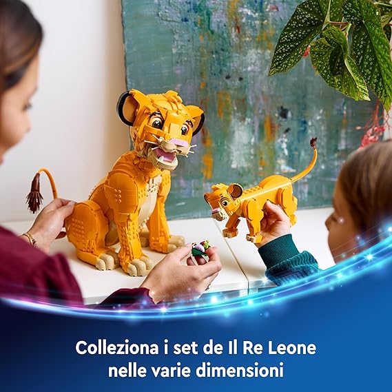 LEGO Disney Simba, il Cucciolo del Re Leone