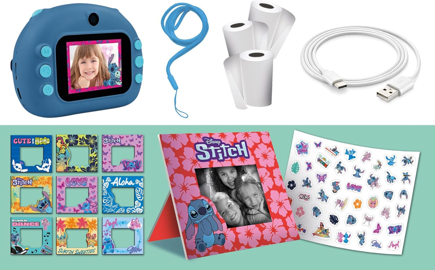 Lisciani Giochi - Stitch Print Cam MACCHINA FOTOGRAFICA