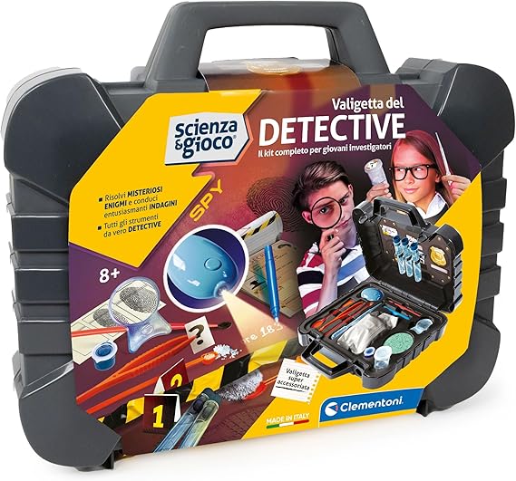 Clementoni Scienza e Gioco Lab - Valigetta del Detective