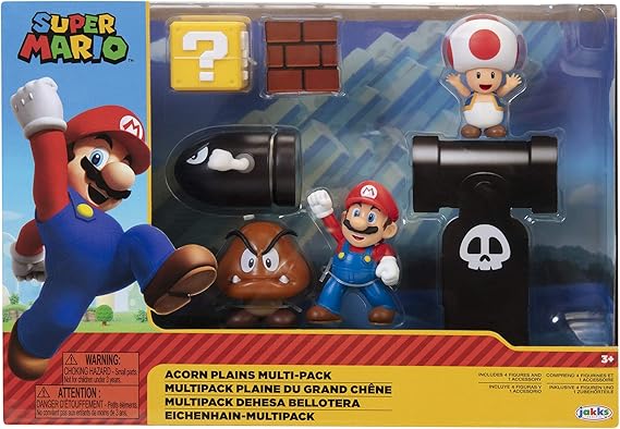 Nintendo Super Mario Diorama set Piana delle Ghiande