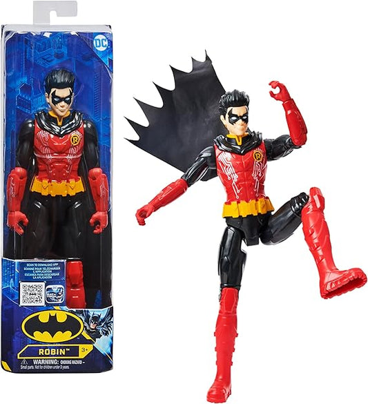DC Comics | Batman | Personaggio Robin in Scala 30 cm con Decorazioni Originali