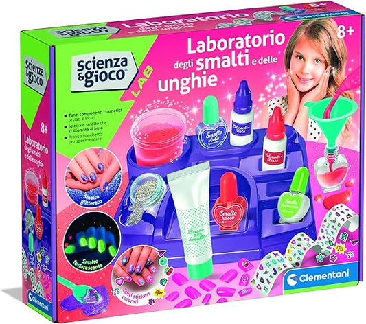 Clementoni Scienza e Gioco Lab - Laboratorio degli Smalti e delle Unghie